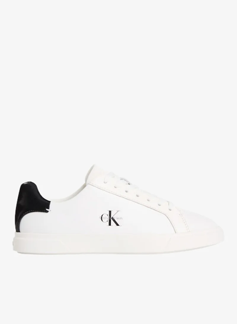 CALVIN KLEIN Brooke - Leather Signature Logo Trainers
